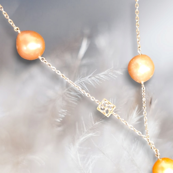 🔥PRICE CUT🔥NWT BAROQUE PEARL LAYERED RHODIUM OVER STERLING SILVER NECKLACE - Picture 12 of 16